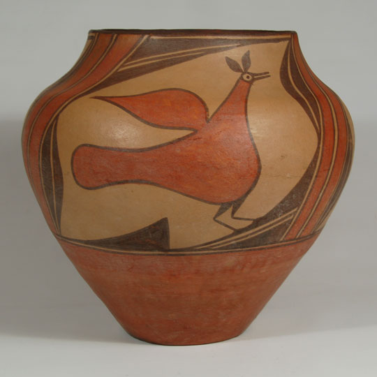 Historic Zia Pueblo Pottery - C3764B